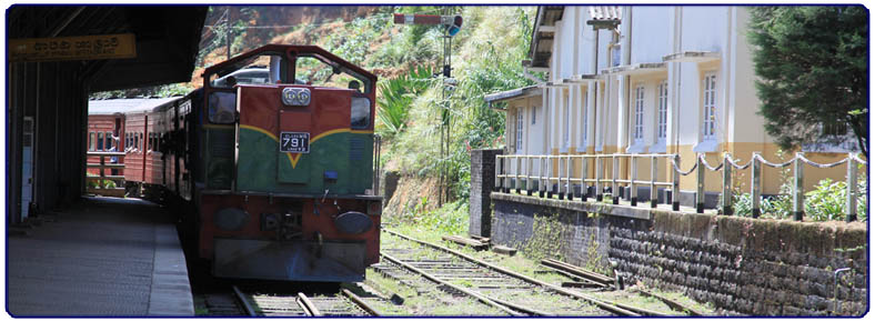 Trein naar Banderawela